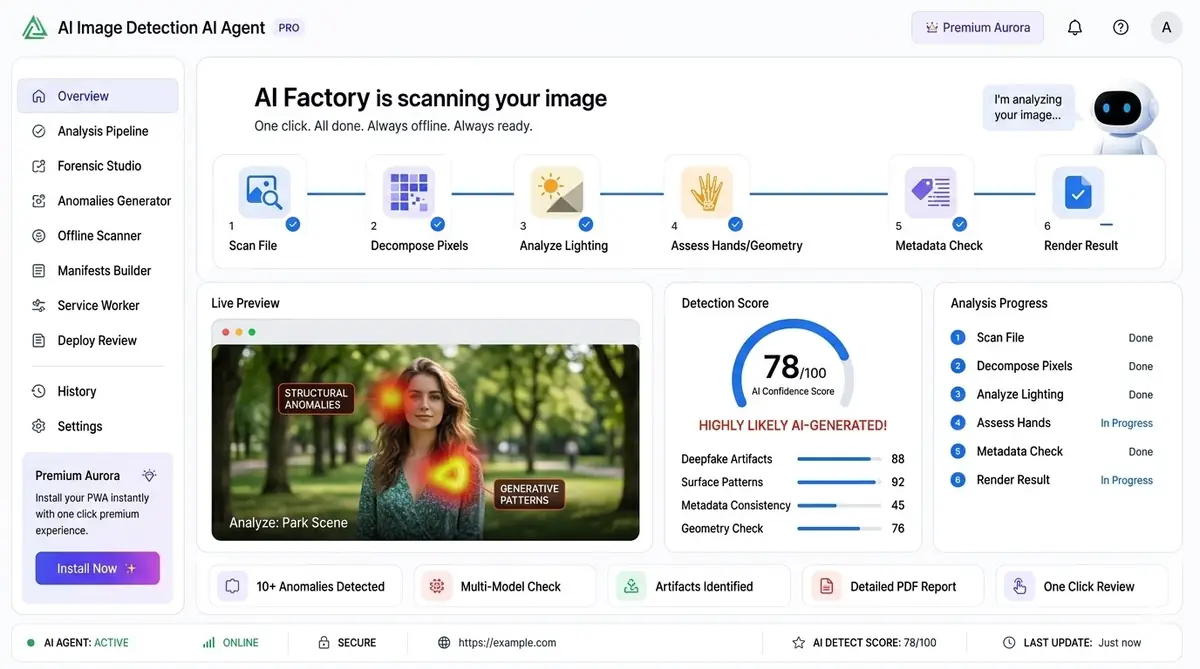 semantic AI Game Master — example of the AI tool dashboard software